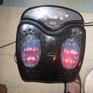 Pro US JACLEAN 12 Speed Footvibe Heat Massaging Foot Massager YOU NEED THIS!